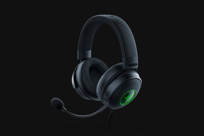Kraken v3 Hypersense Razer ZF6495 jeden kolor dźwięk w grach