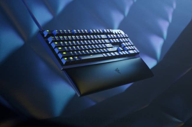 Huntsman v2 - klikalny przełącznik optyczny - us Razer ZF6469 jeden kolor klawiatura