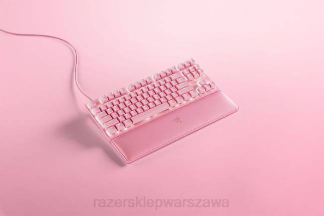 Huntsman v2 tenkeyless - liniowy przełącznik optyczny - us Razer ZF6470 kwarc klawiatura