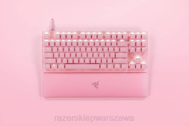 Huntsman v2 tenkeyless - liniowy przełącznik optyczny - us Razer ZF6470 kwarc klawiatura
