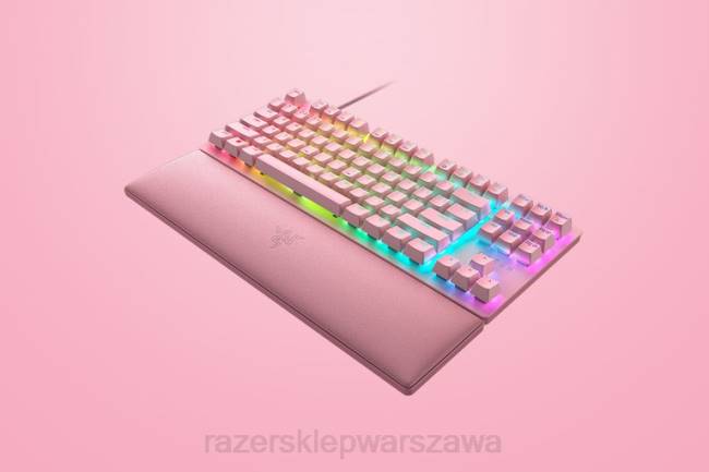 Huntsman v2 tenkeyless - liniowy przełącznik optyczny - us Razer ZF6470 kwarc klawiatura
