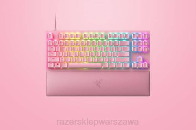 Huntsman v2 tenkeyless - liniowy przełącznik optyczny - us Razer ZF6470 kwarc klawiatura