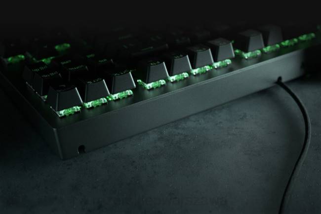 blackwidow v3 tenkeyless - żółty przełącznik - us Razer ZF6462 czarny klawiatura