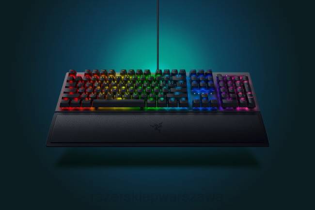 blackwidow v3 - żółty przełącznik - us Razer ZF6461 czarny klawiatura