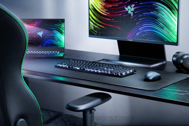 deathstalker v2 - klikalny przełącznik optyczny - us Razer ZF6467 jeden kolor klawiatura