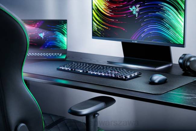 deathstalker v2 pro - liniowy przełącznik optyczny - us Razer ZF6465 czarny klawiatura