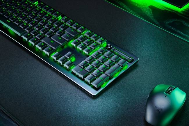 deathstalker v2 pro - liniowy przełącznik optyczny - us Razer ZF6465 czarny klawiatura