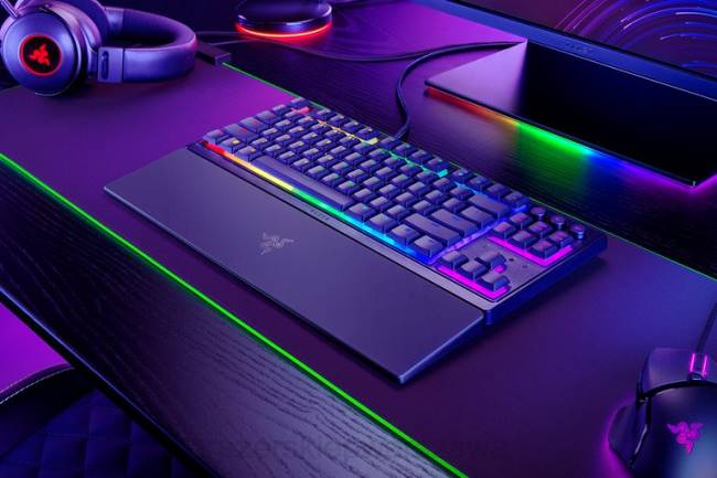 ornata v3 tenkeyless - my Razer ZF6476 jeden kolor klawiatura