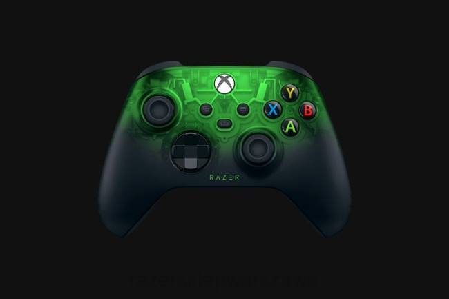 kontroler bezprzewodowy i podstawka szybkiego ładowania do limitowanej edycji konsoli Xbox Razer ZF64164 jeden kolor konsola