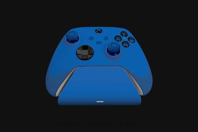 niezbędny pakiet duetu na konsolę Xbox Razer ZF64175 szok niebieski konsola