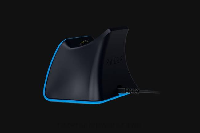 podstawka szybkiego ładowania do konsoli PS5 Razer ZF64171 niebieski konsola