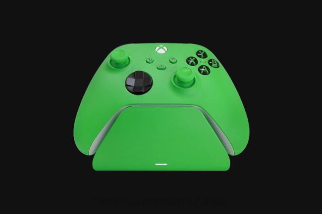 uniwersalna podstawka szybkiego ładowania do konsoli Xbox - prędkość zielona Razer ZF64168 jeden kolor konsola