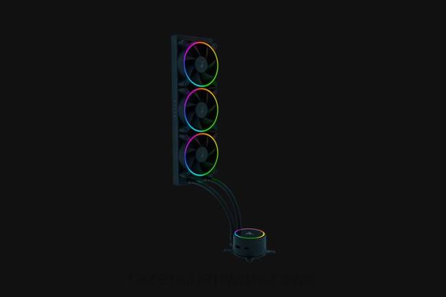 Chłodnica cieczy hanbo chroma rgb aio (nakrętka pompy argb) Razer ZF6418 jeden kolor komponent komputera