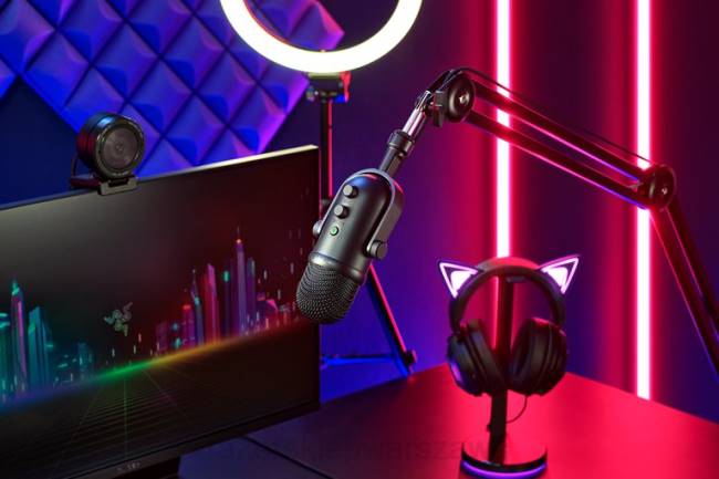 Seiren v2 pro Razer ZF64108 jeden kolor Tworzenie treści