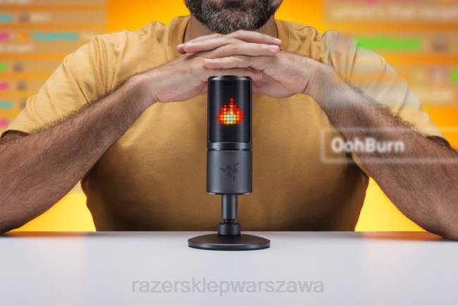 emotka syreny Razer ZF64113 jeden kolor Tworzenie treści