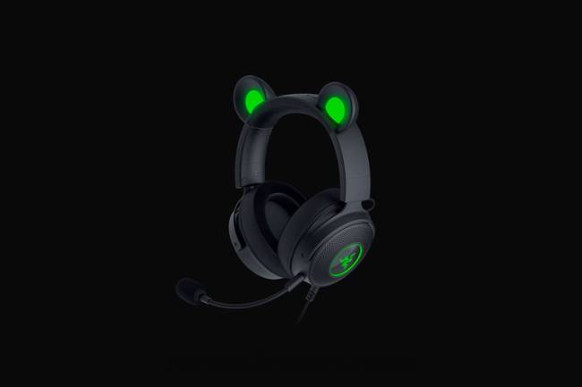 kraken kitty v2 pro Razer ZF64103 czarny Tworzenie treści