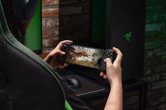 Kishi v2 dla iPhone\'a Razer ZF64181 jeden kolor mobilny