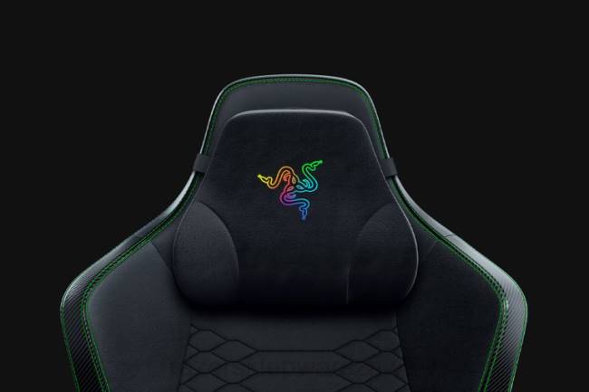 chromowanie poduszki na głowę Razer ZF64144 jeden kolor fotel gamingowy