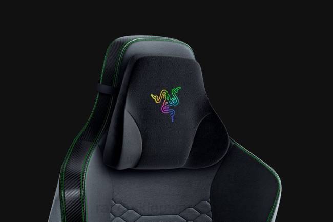 chromowanie poduszki na głowę Razer ZF64144 jeden kolor fotel gamingowy