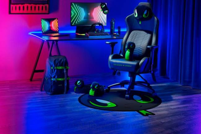 dywanik podłogowy sneki snek Razer ZF64142 jeden kolor fotel gamingowy