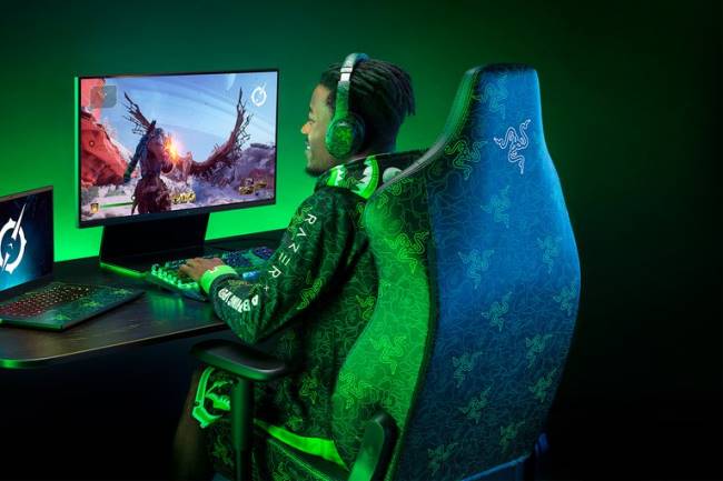 iskur x Razer X *A Bathing Ape ZF64125 jeden kolor fotel gamingowy