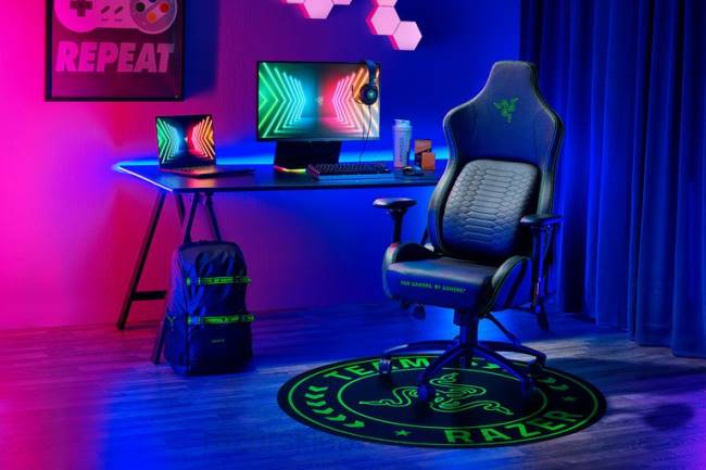 mata podłogowa zespołu Razer ZF64140 jeden kolor fotel gamingowy