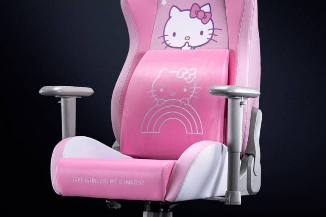 poduszka lędźwiowa - edycja Hello Kitty i Przyjaciele Razer ZF64129 jeden kolor fotel gamingowy