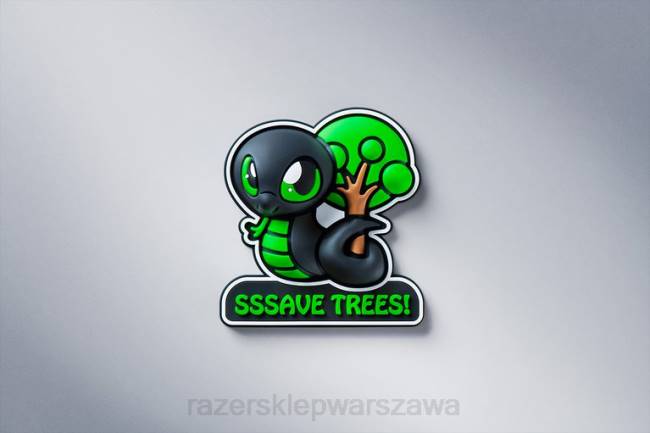 Magnes na lodówkę sneki snek - sssave drzew Razer ZF64207 jeden kolor bieg