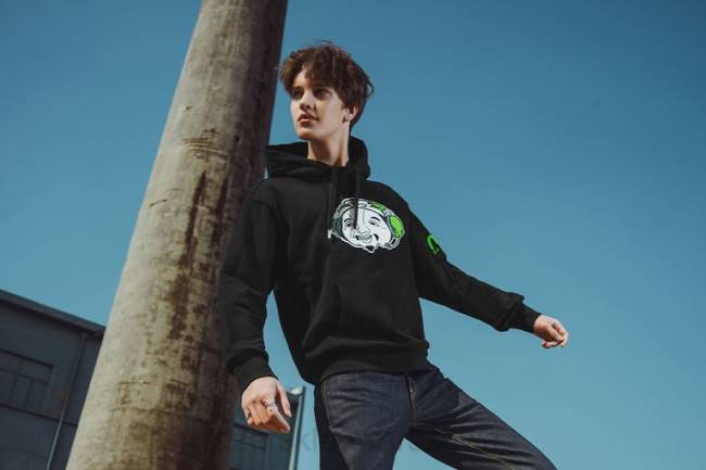 Bluza z kapturem evisu Godhead Razer ZF64193 jeden kolor strój