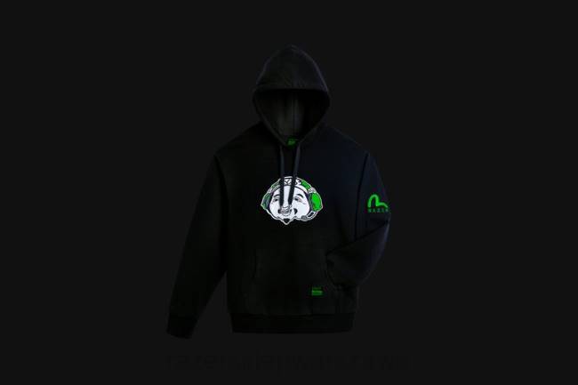 Bluza z kapturem evisu Godhead Razer ZF64193 jeden kolor strój