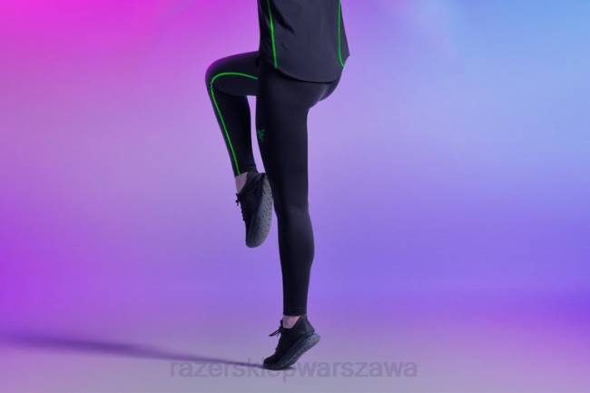 athleisure – legginsy Instinct z wysokim stanem Razer ZF64199 jeden kolor strój